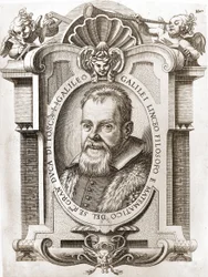Portrait of Galileo Galilei (1564 - 1642)